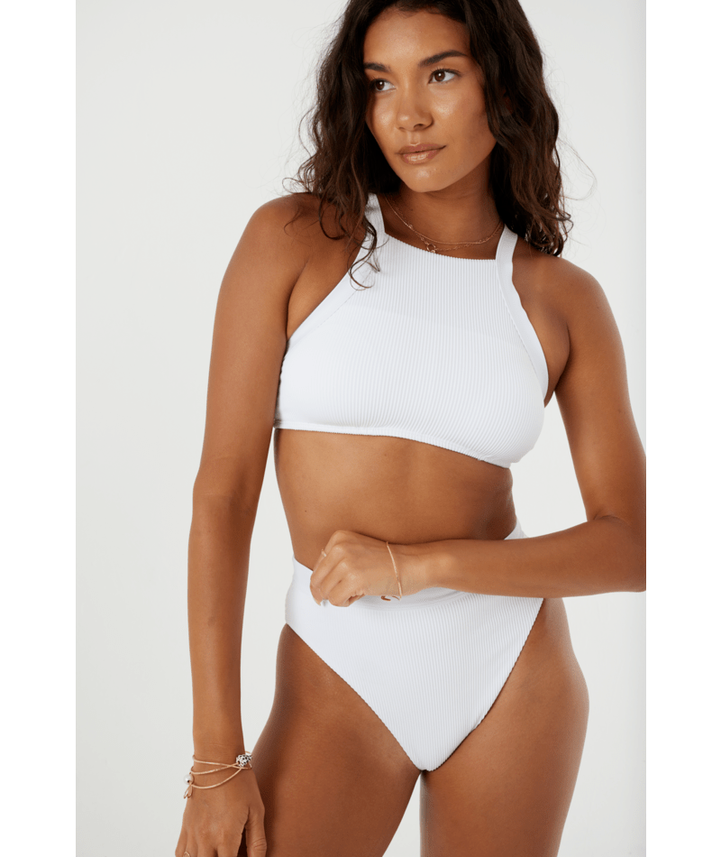 Roxy Rib Roxy Love High Neck Bra Bikini Top