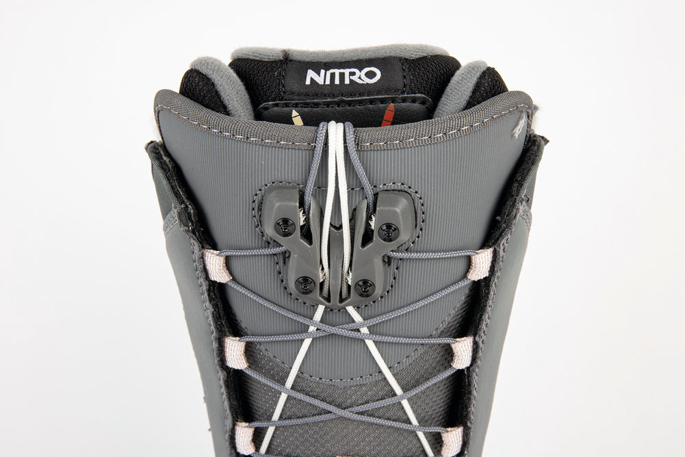 nitro flora tls snowboard boots Nitro Women's Flora TLS Snowboard Boots, Charcoal / 8