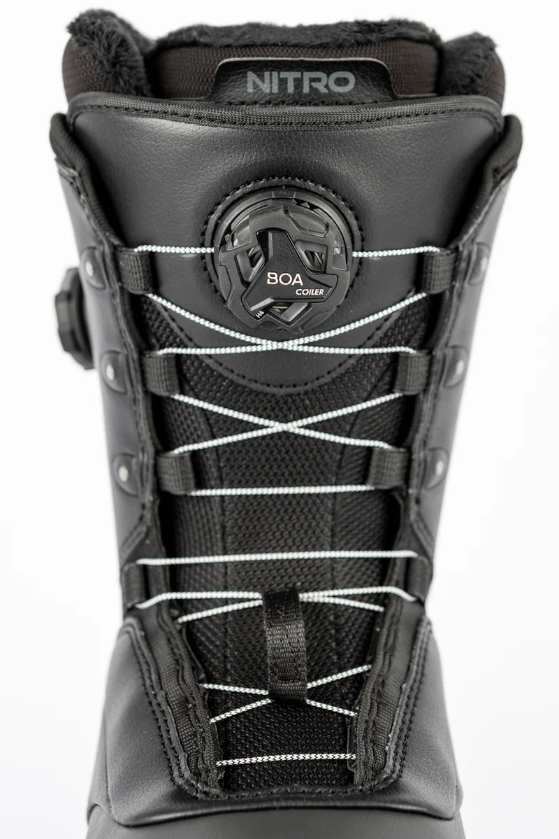Nitro Crown BOA Women's Snowboard Boots 2026 Black / 9.5