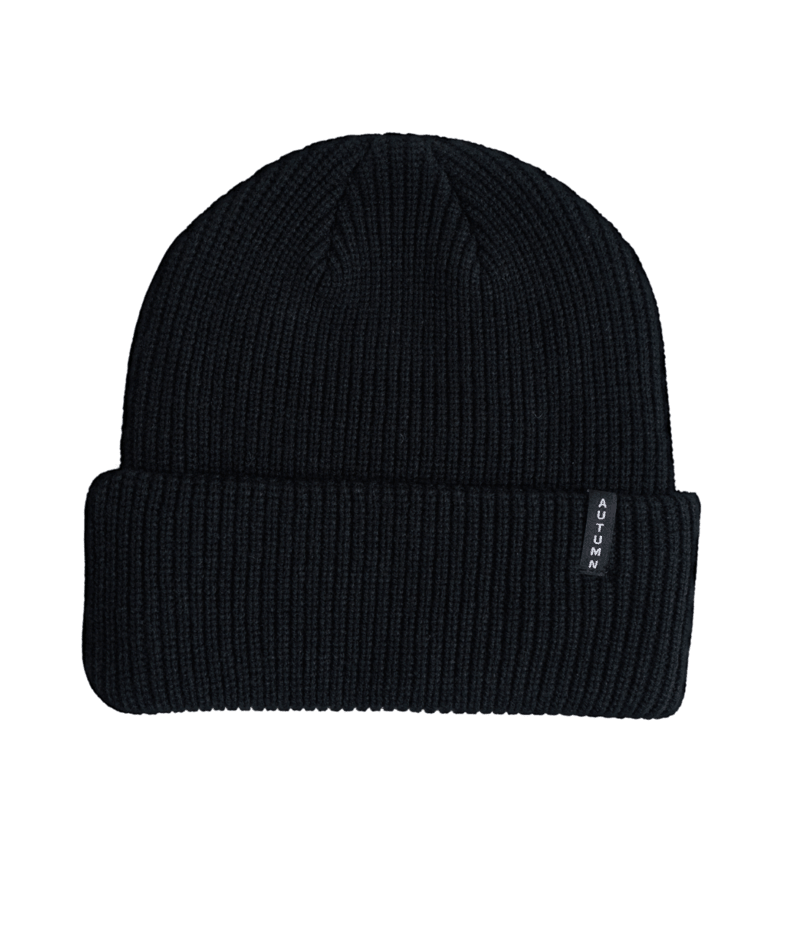 Autumn Select Solid Snowboard Beanie (Black)