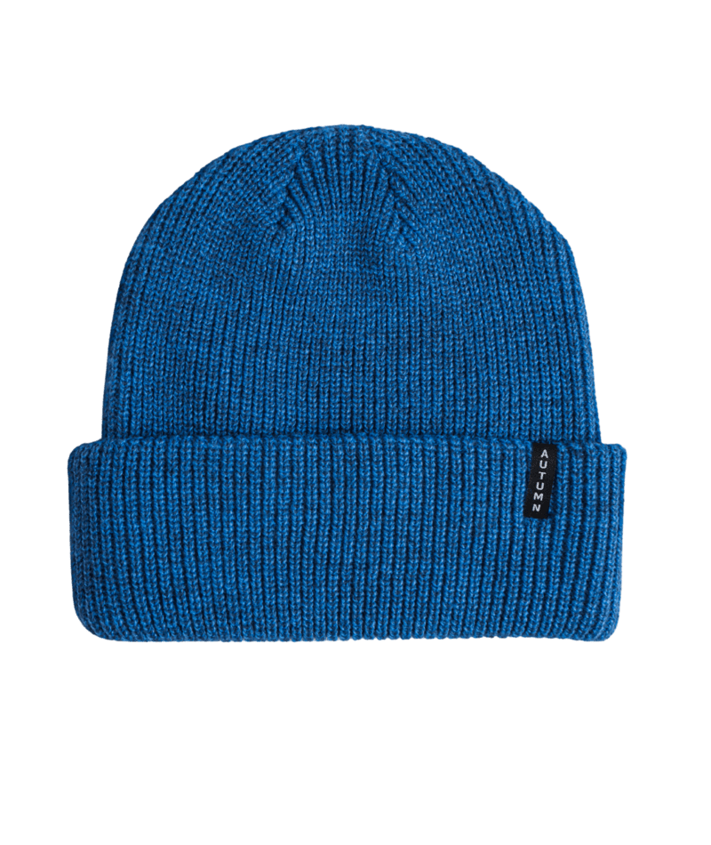 Autumn Select Solid Snowboard Beanie (Mixed Blue)