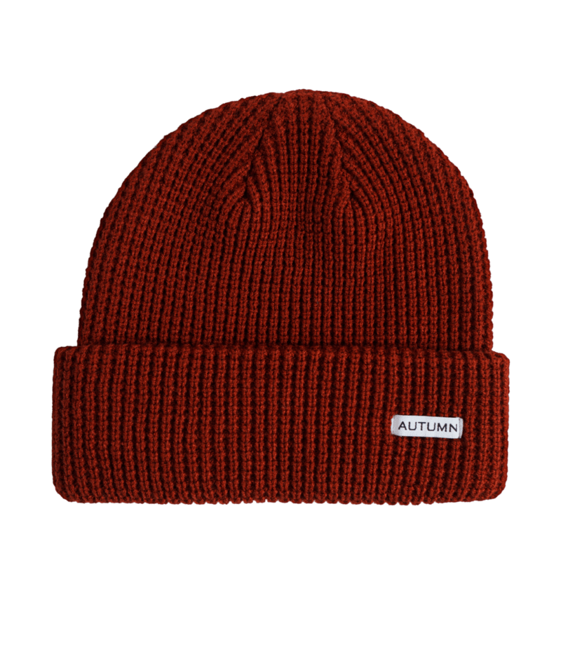 Autumn Waffle Snowboard Beanie (Harissa)