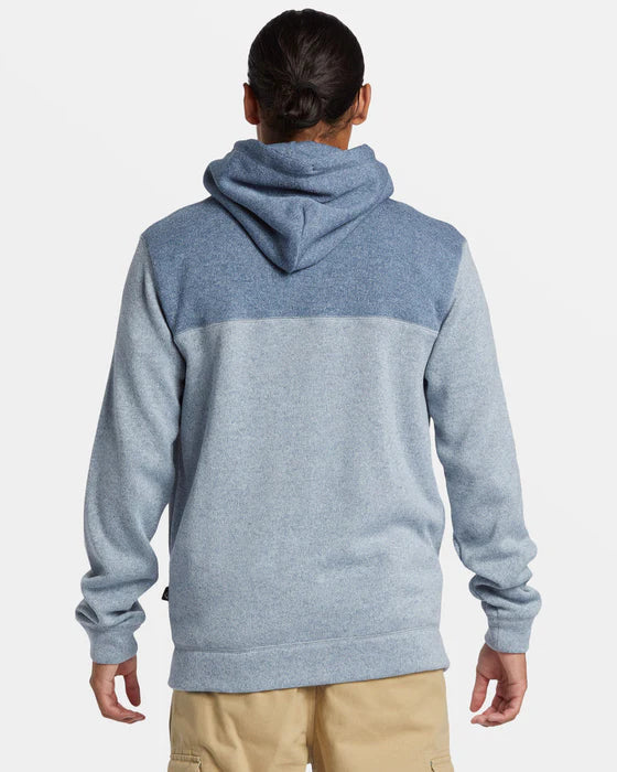 QuikSilver Men's Keller Block Zip Hoodie