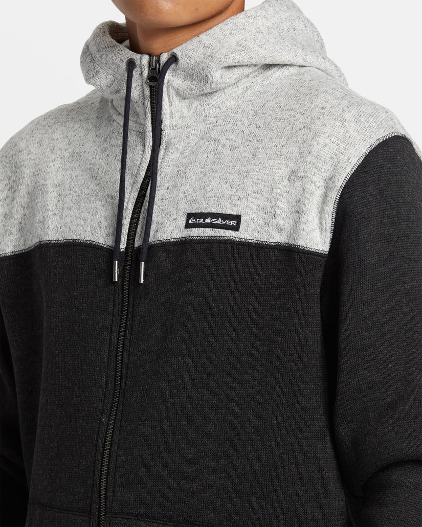 QuikSilver Men's Keller Block Zip Hoodie