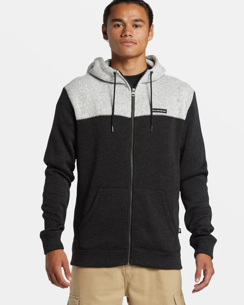 QuikSilver Men's Keller Block Zip Hoodie