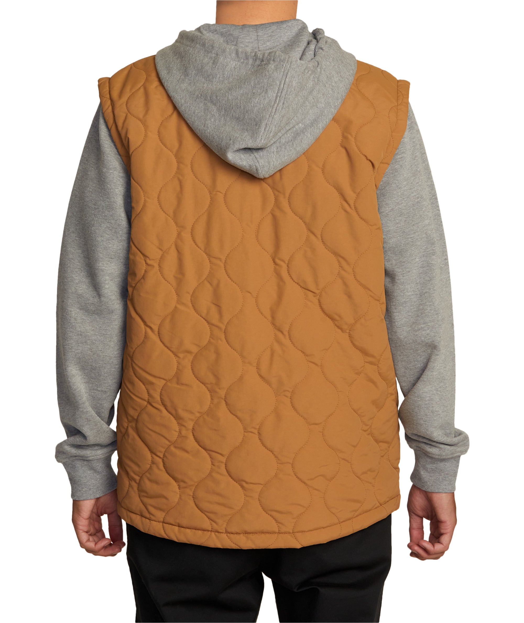 Rvca hot sale vest hoodie