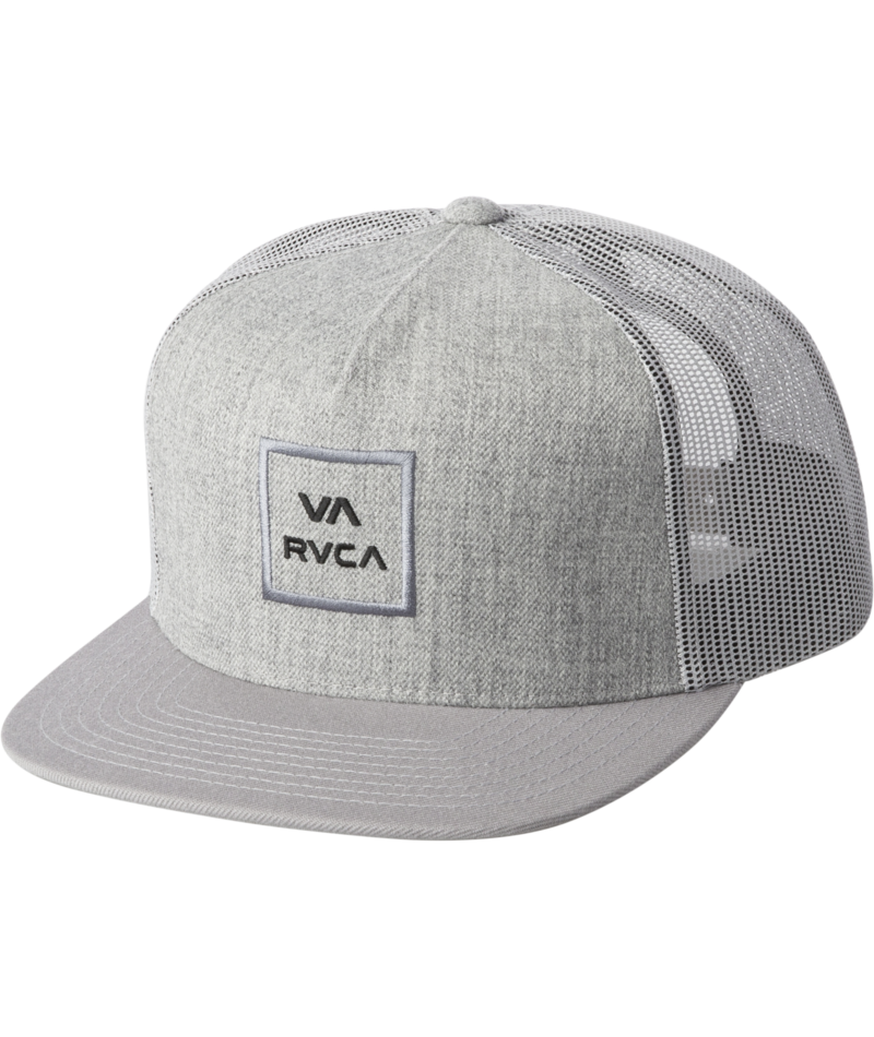 RVCA Men's All the Way Trucker Snapback Hat