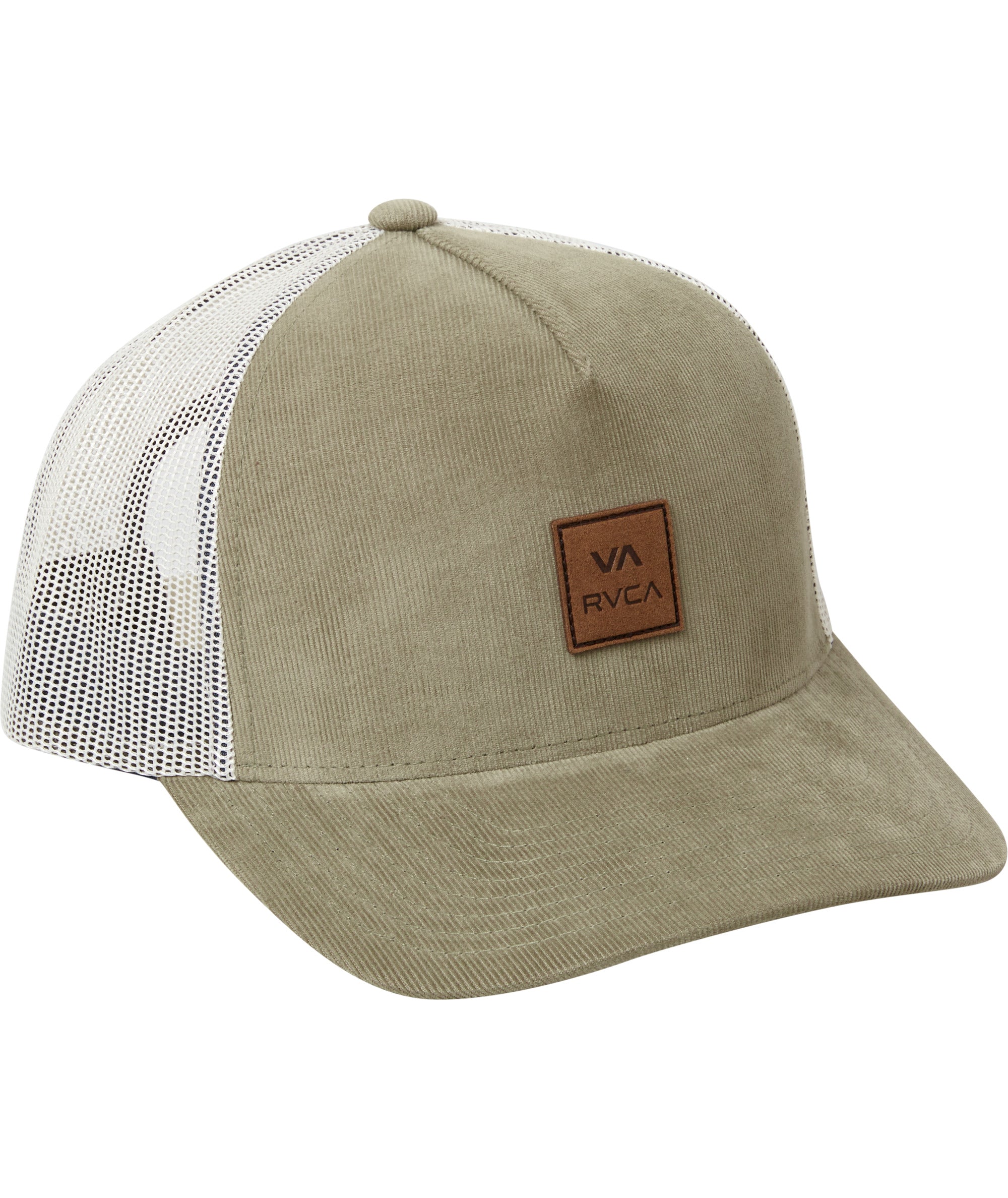 RVCA Men's VA All The Way Cord Snapback Trucker Hat