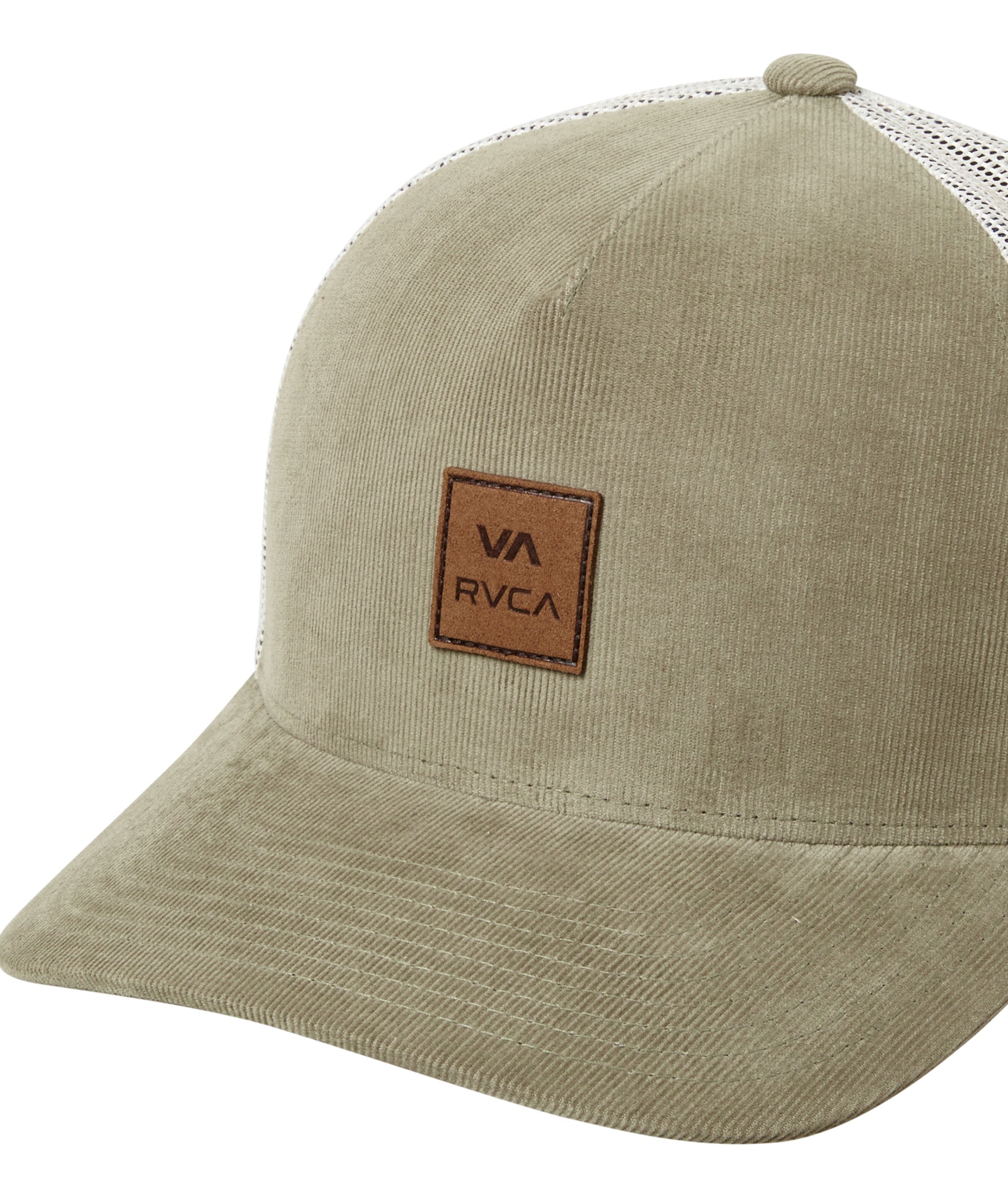 RVCA Men's VA All The Way Cord Snapback Trucker Hat