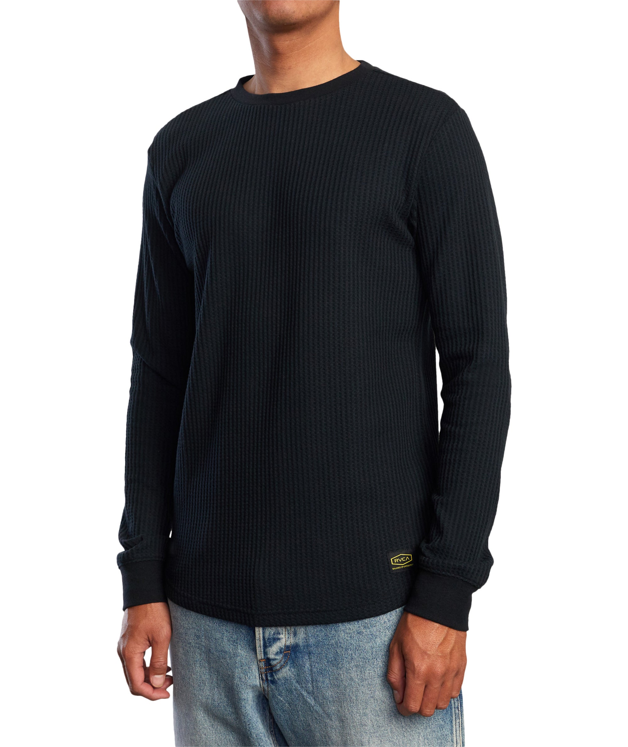 RVCA Men's Dayshift Thermal Sweatshirt