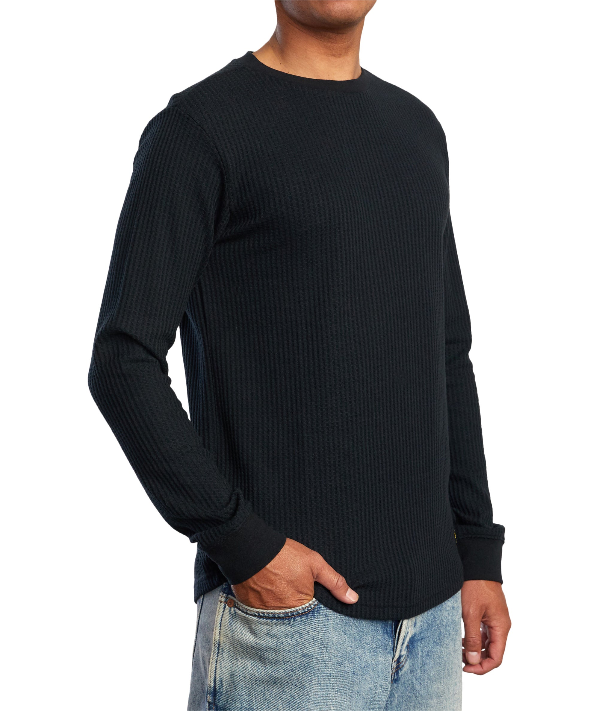 RVCA Men's Dayshift Thermal Sweatshirt