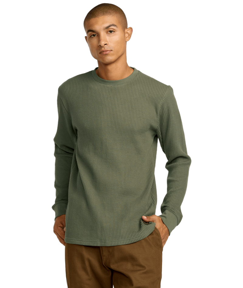 RVCA Mens Dayshift Long Sleeve Thermal (4 Different colors)