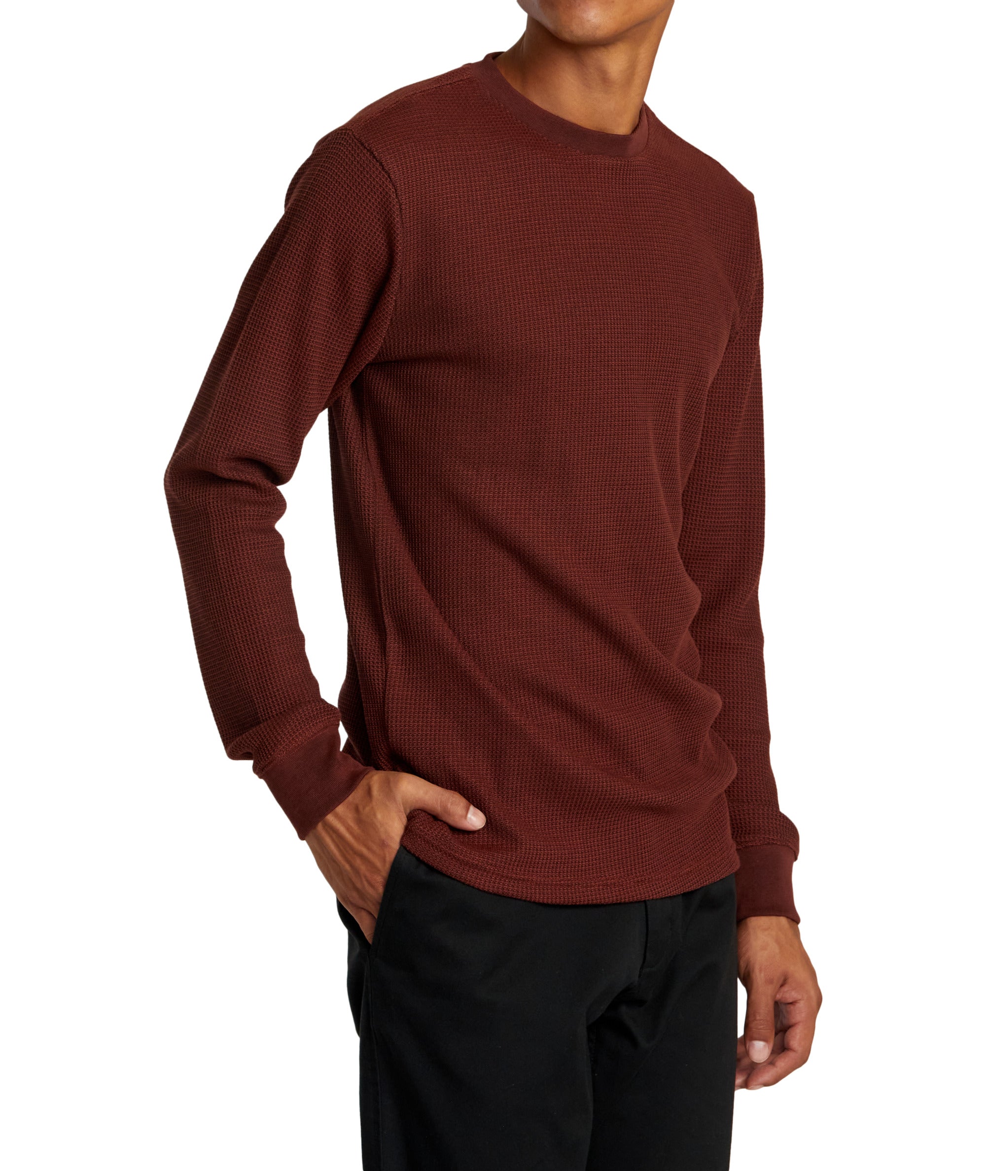 RVCA Men's Dayshift Thermal Sweatshirt