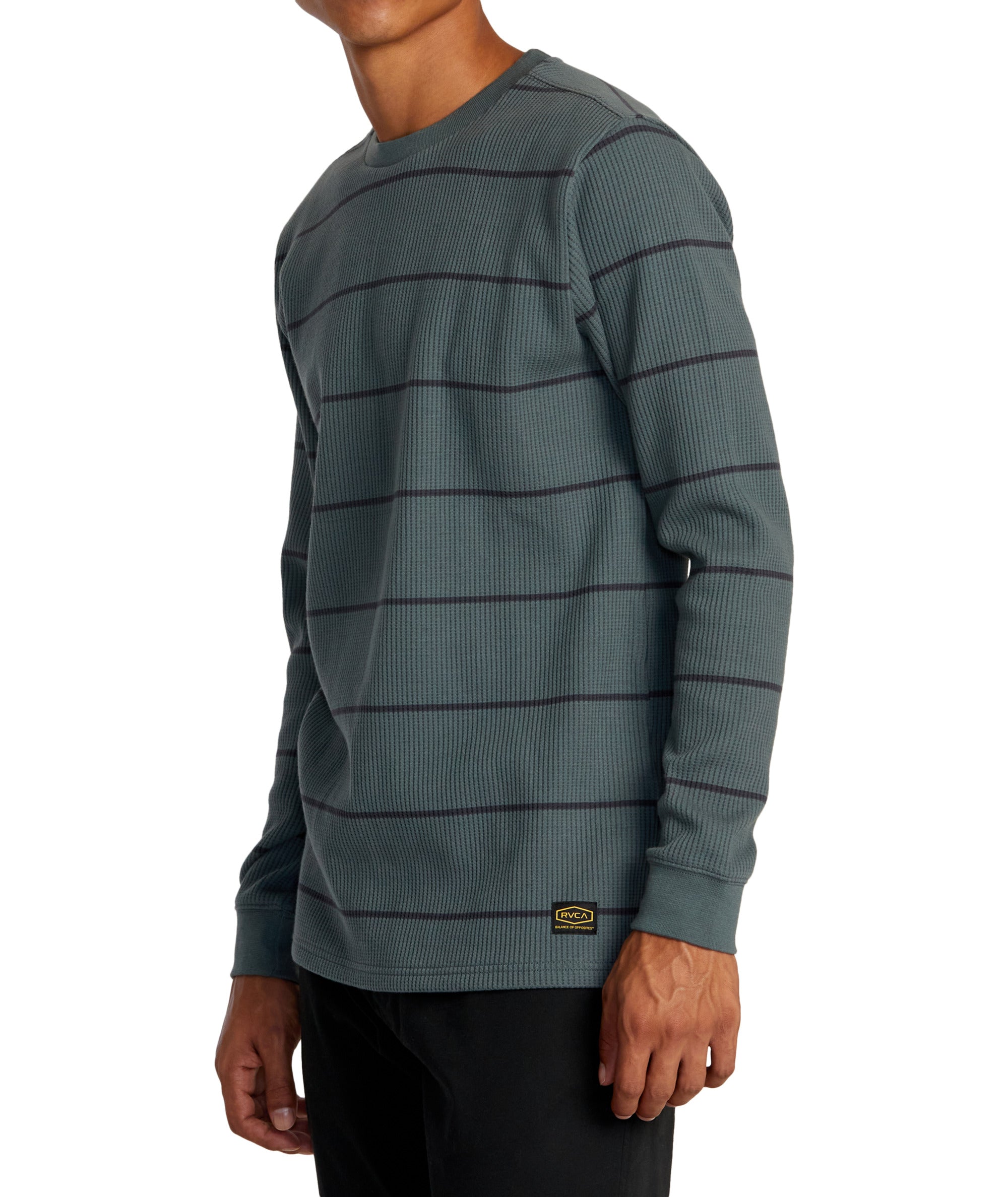 RVCA Men's Dayshift Thermal Sweatshirt