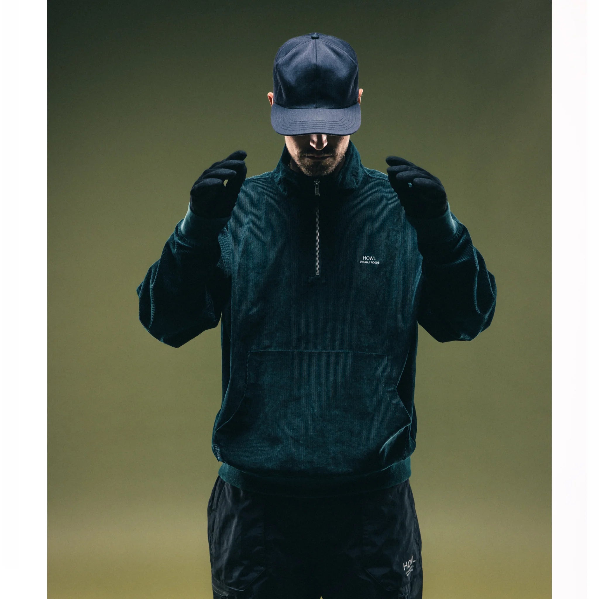 Howl men's Corduroy Half Zip 2026