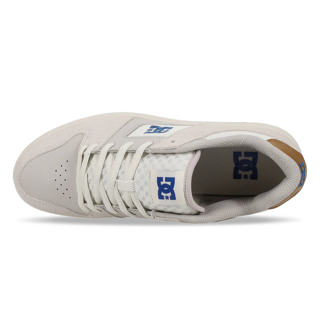 DC Manteca 4 Tan/Blue/Gum Men's Skate Shoe