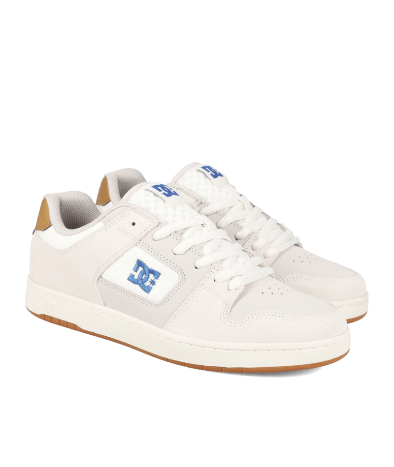 DC Manteca 4 Tan/Blue/Gum Men's Skate Shoe