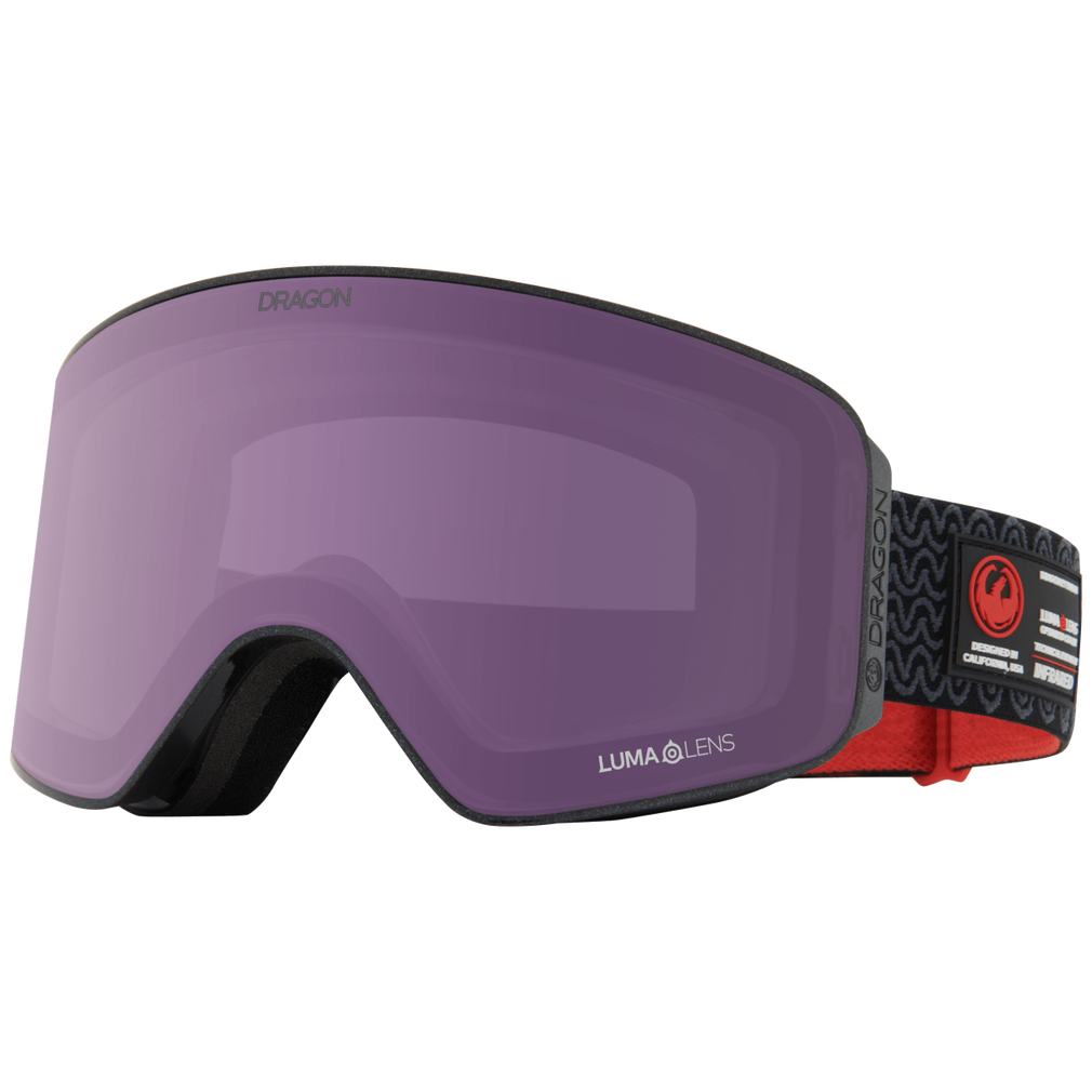 DRAGON NFX MAG OTG INFRARED WITH BONUS LENS Snowboard Goggle 2024