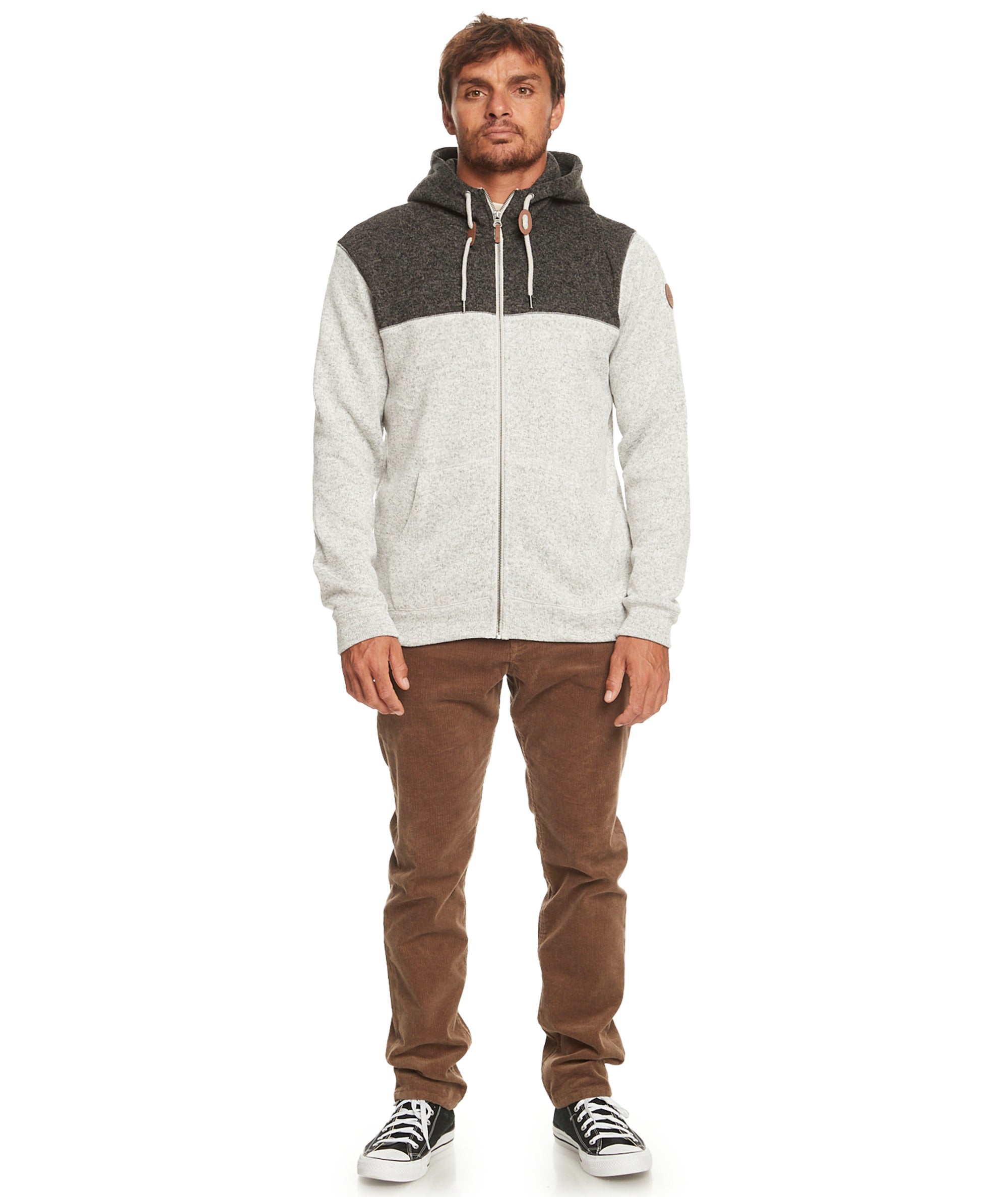 Quiksilver best sale zipper hoodie