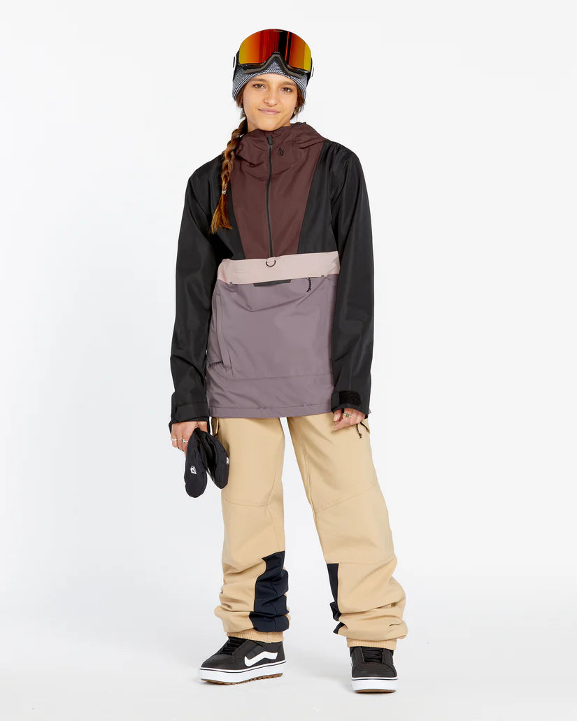 Volcom Womens Ashfield Snowboard Pullover Jacket 2025