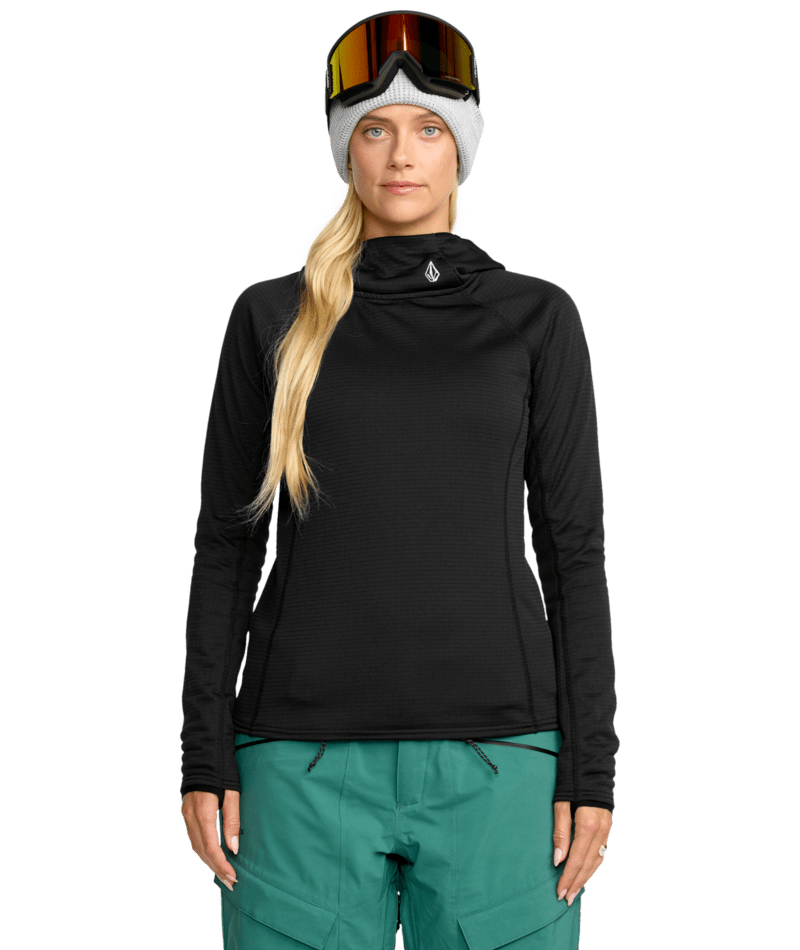 Volcom Womens Gridlock Balaclava Pullover Hoody 2026