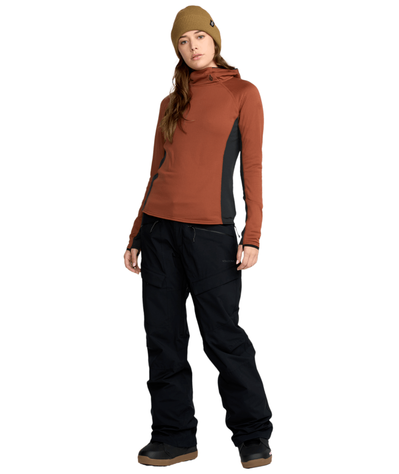 Volcom Womens Gridlock Balaclava Pullover Hoody 2026