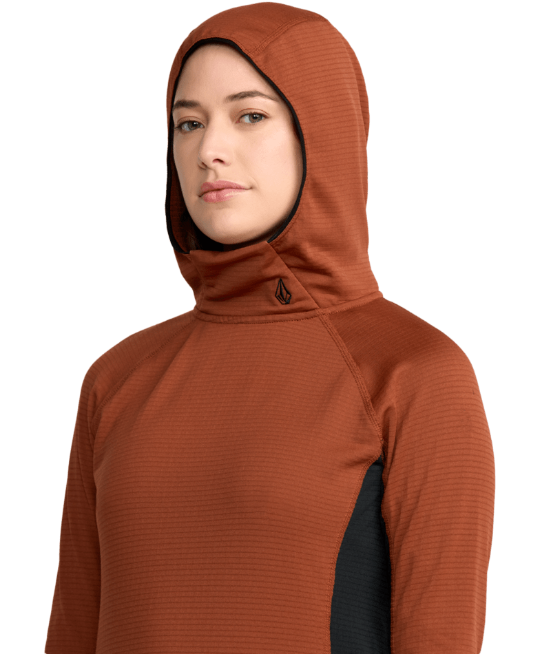 Volcom Womens Gridlock Balaclava Pullover Hoody 2026