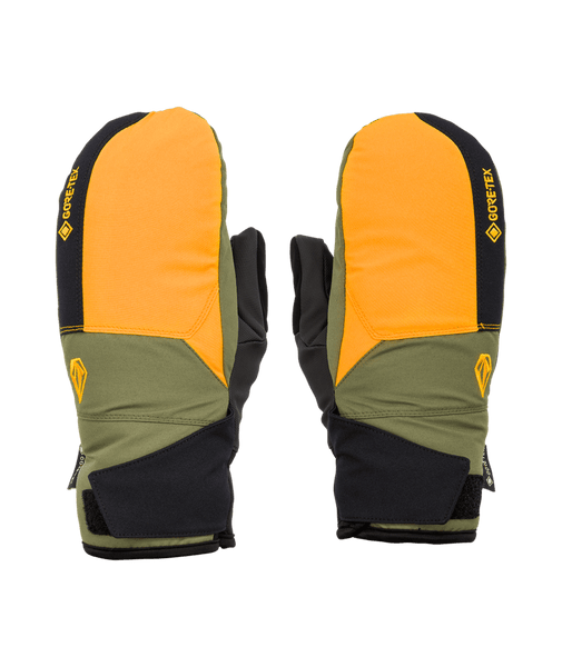 Volcom MENS STAY DRY GORE-TEX MITTS - GOLD