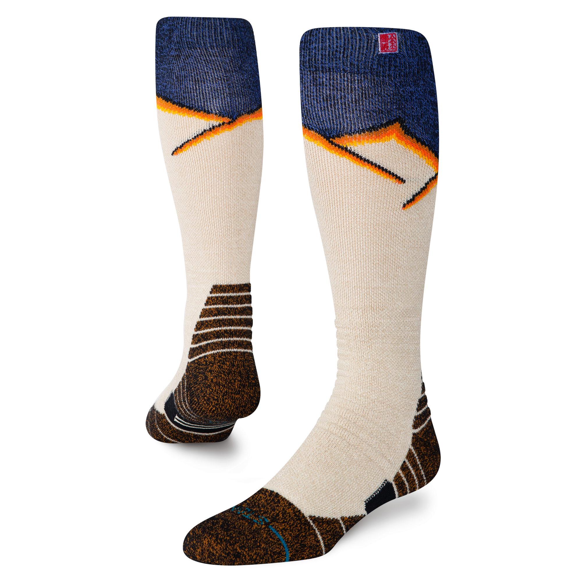 Stance Mens Jimmy Chin X Stance Medium Weight Performance Wool Snow Otc Socks