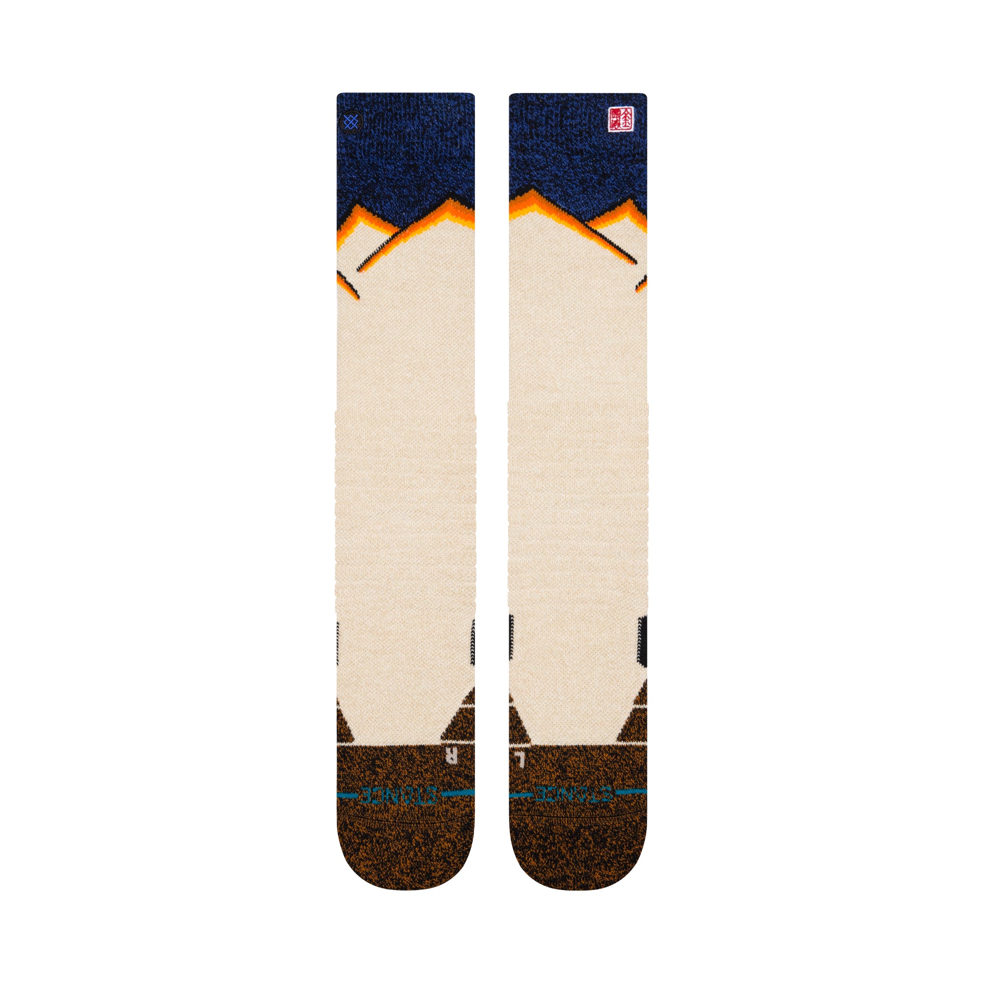 Stance Mens Jimmy Chin X Stance Medium Weight Performance Wool Snow Otc Socks