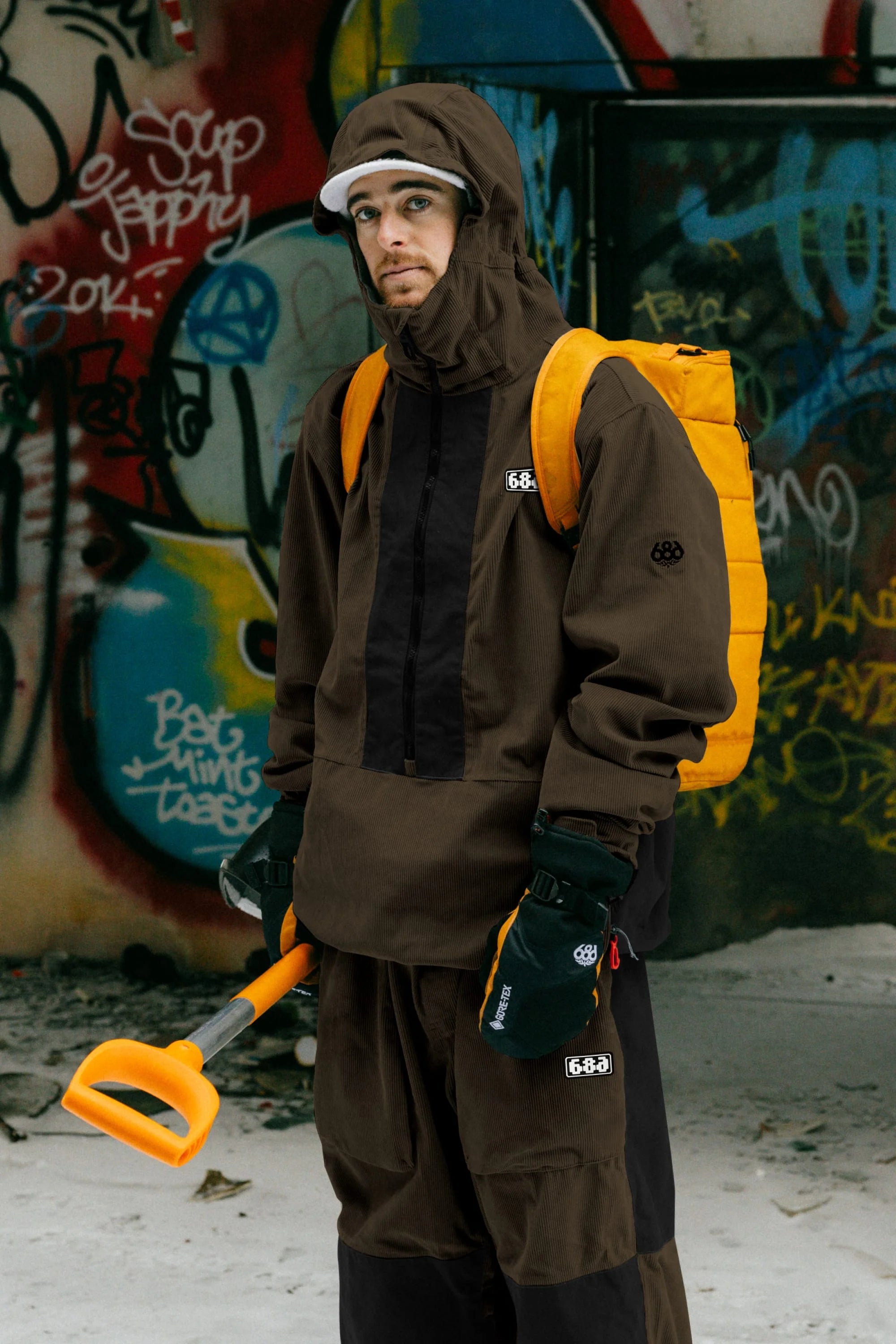 686 Mens Coffee Ghost 2.5L Snowboard Anorak 2026