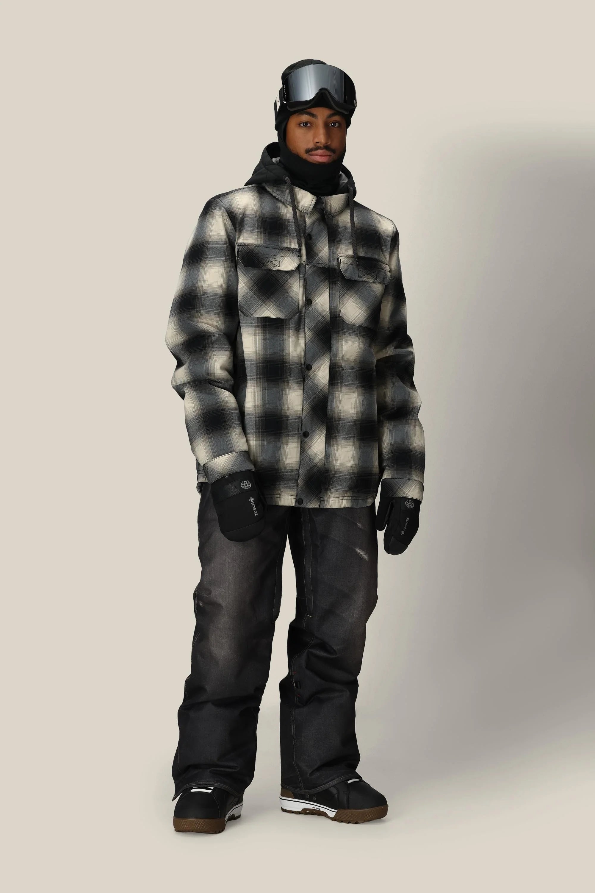 686 Mens Deconstructed Black Denim Pant 2026