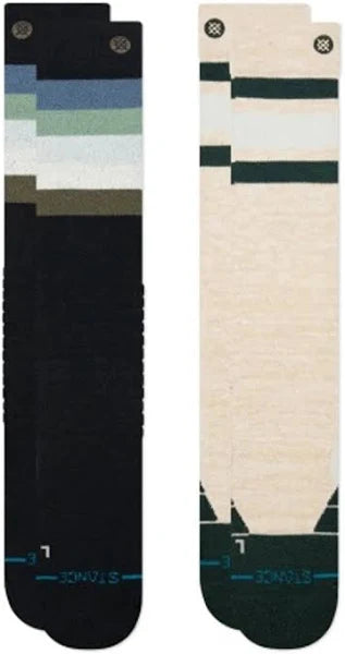 Stance Mens Mid Weight Maliboo Snow 2-Pack
