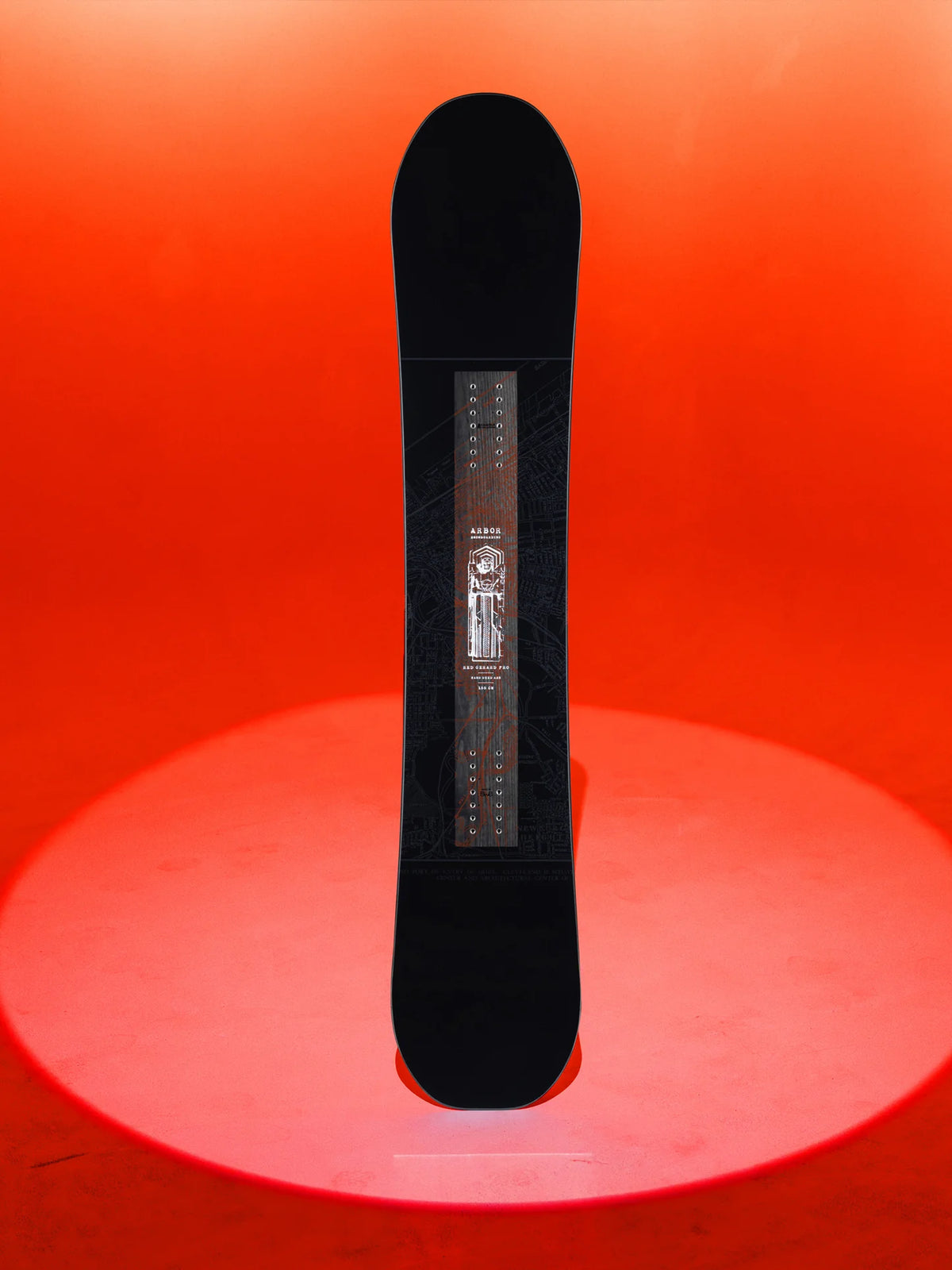 Arbor Red Gerard Pro Snowboard Men's | Directional Twin | Camber 2027