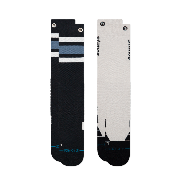 Stance Mens Medium Weight Poly Snow Otc Socks 2 Pack