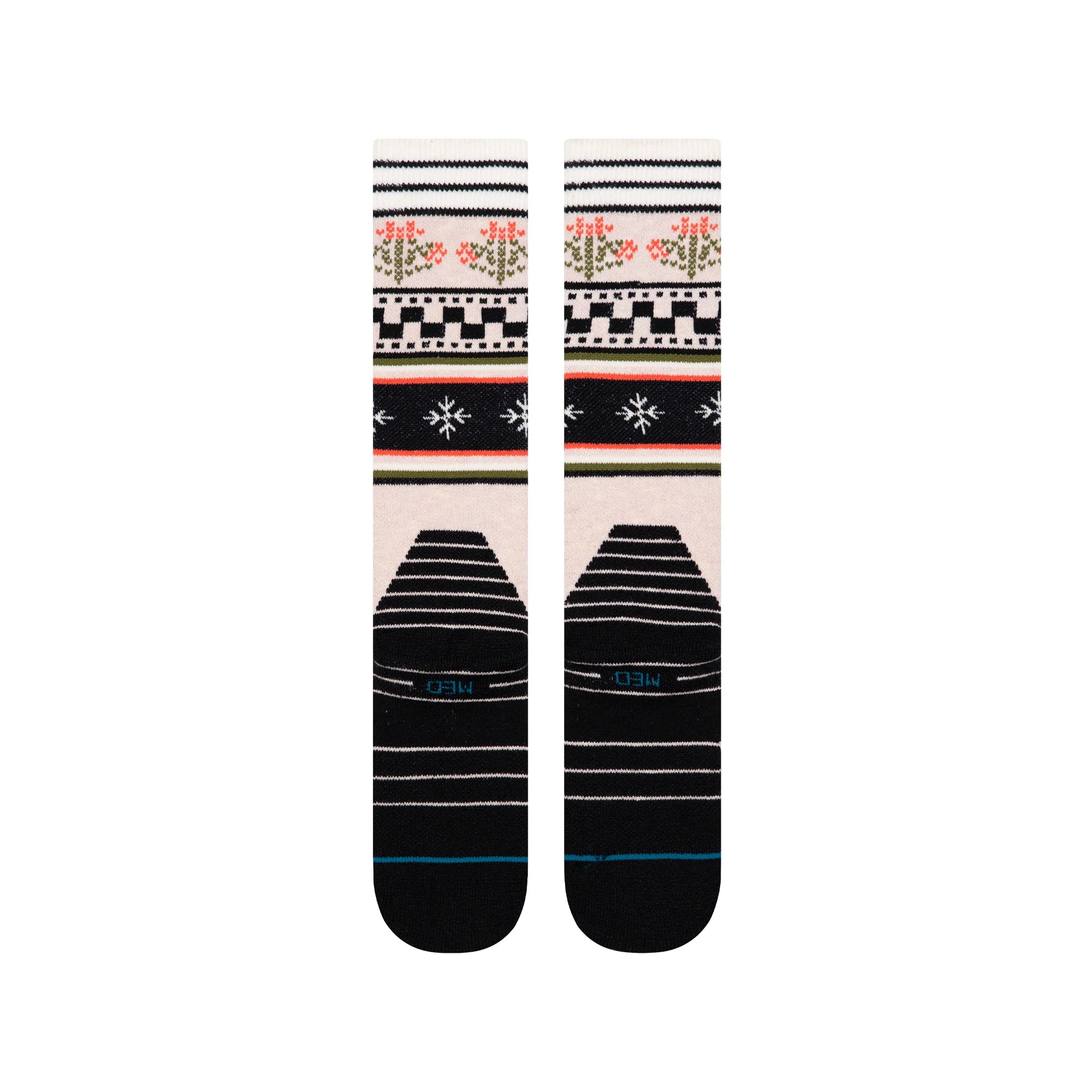 Stance Womens Winter Bloom Medium Weight Poly Snow Otc Socks