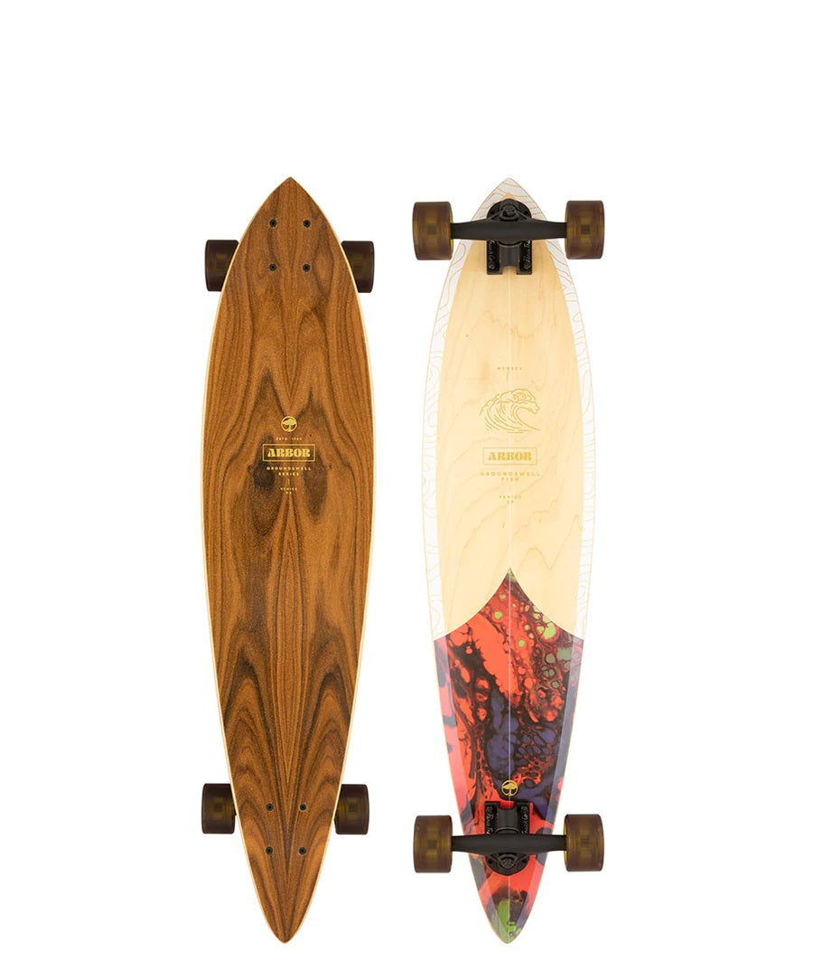 Arbor Fish Groundswell Complete Longboard 2022