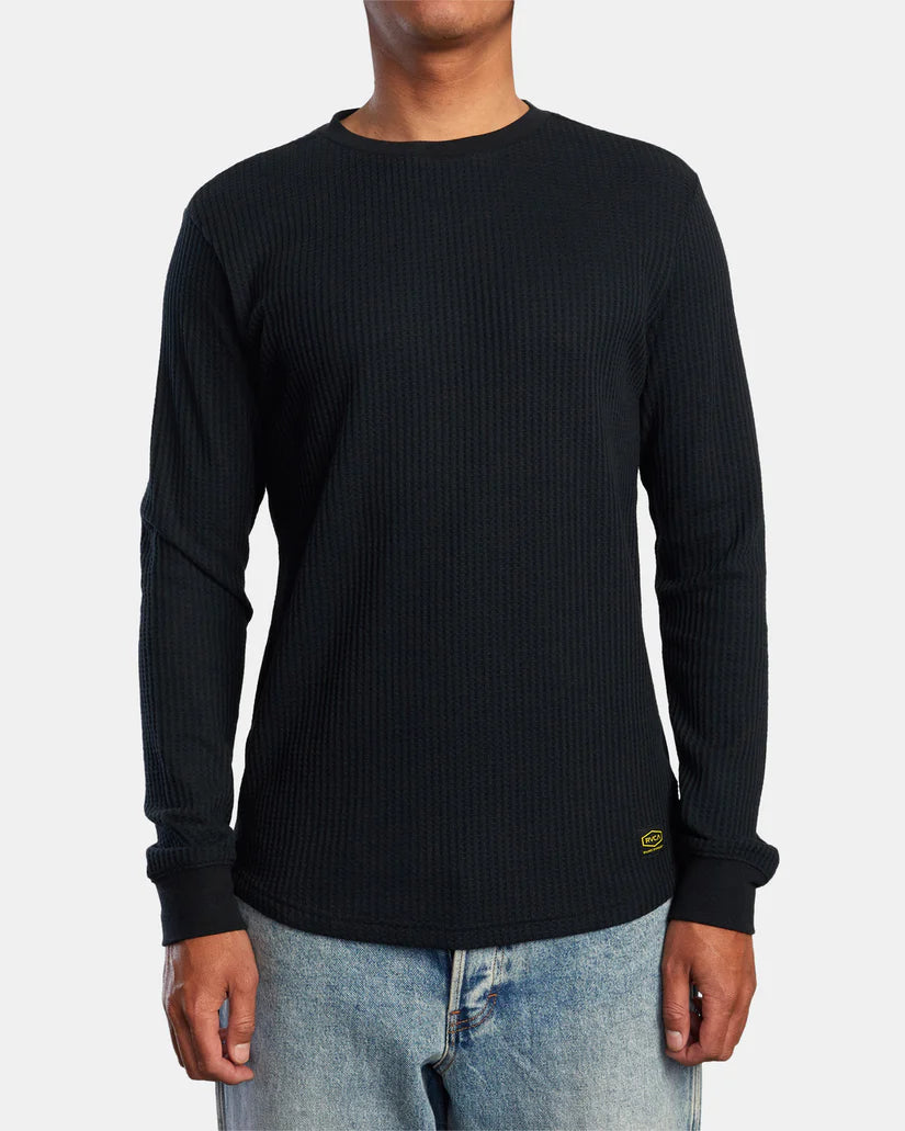 RVCA Day Shift Long Sleeve Thermal Shirt