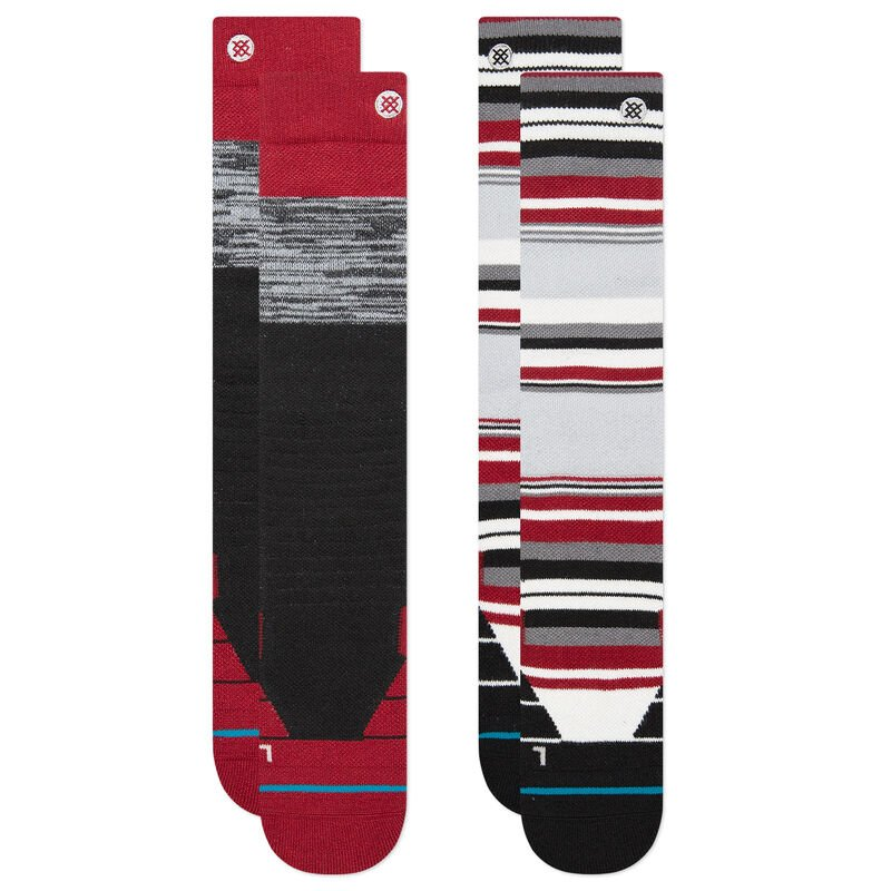 Stance Blocked 2-Pack Snowboard Sock