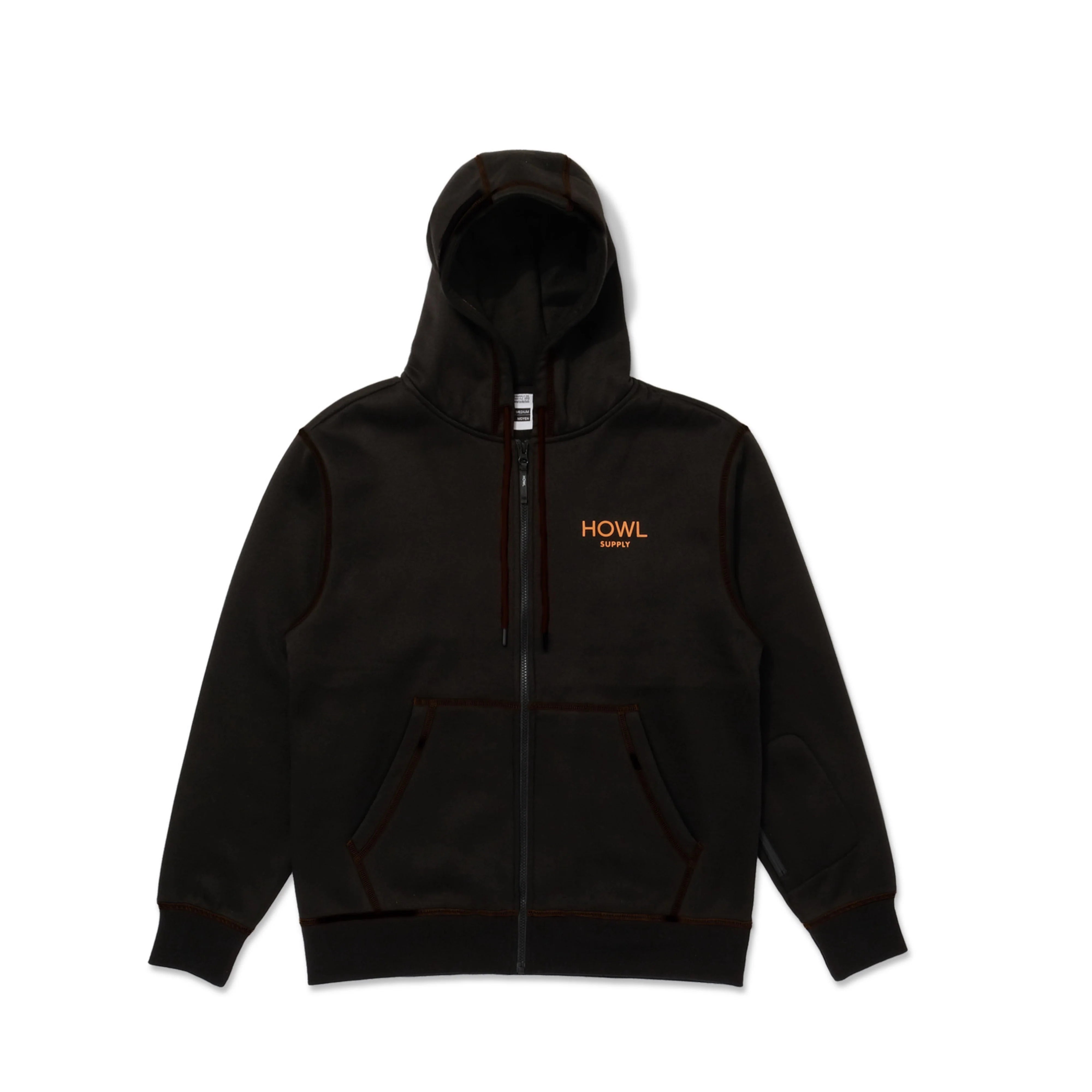 Howl DWR Zip Hoody 2025 (Black)