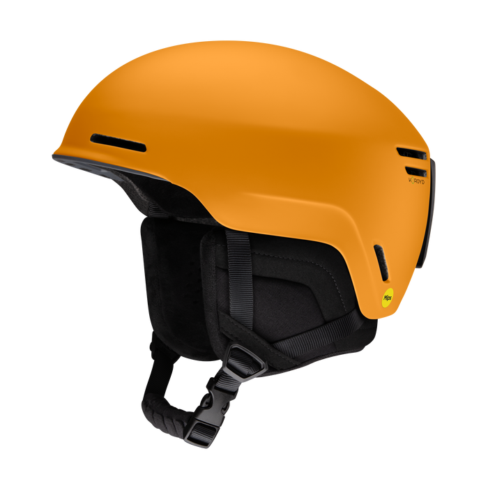 black and yellow snowboard helmet Smith Method Snowboard Helmet