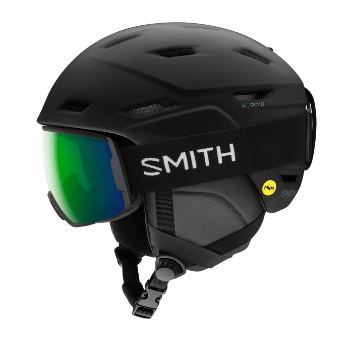 smith adult mission mips snow helmet Sport - Matte Black so you are prepared for all conditions. Smith Mission Helmet - MIPS