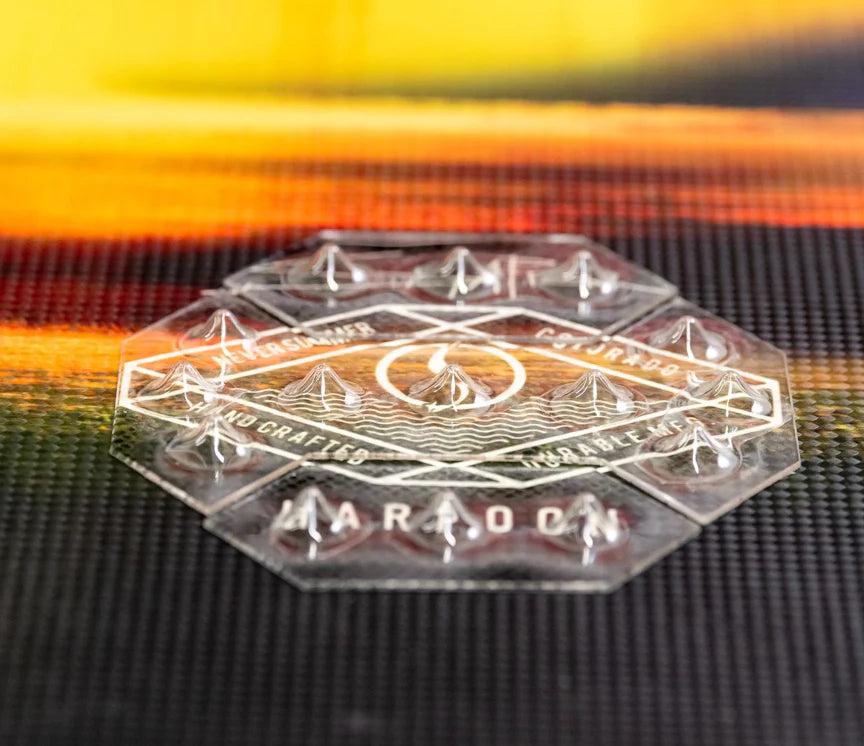 One Ball Clear 3-Piece Mod Pod Snowboard Stomp Pad