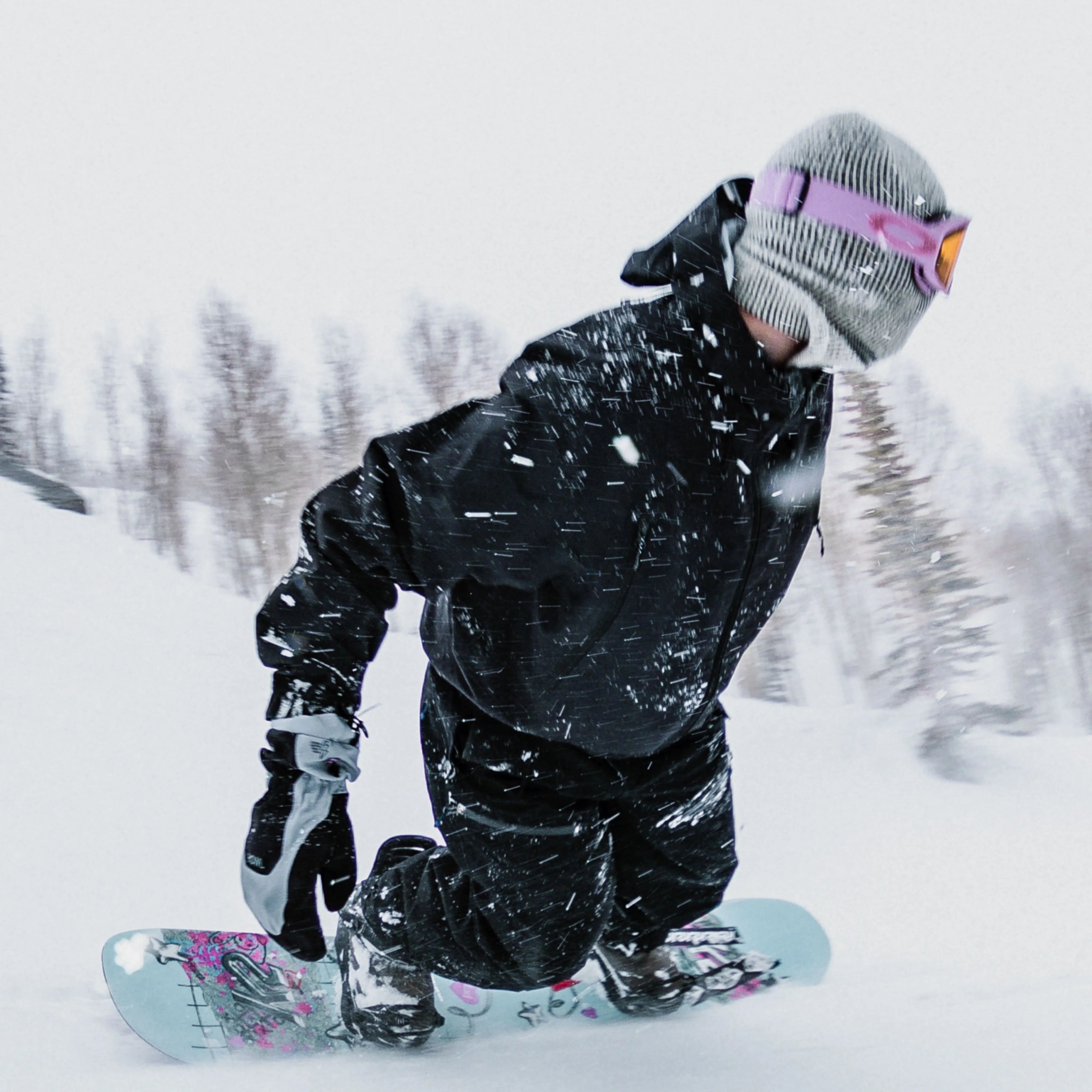 Burglar Snowboard Face Mask 2026